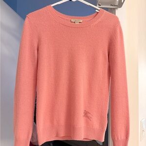 Burberry Women's Pink Sweater